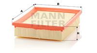 Mann Filter C2490 - FILTRO AIRE CAR