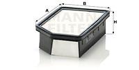 Mann Filter C25013 - FILTRO AIRE CAR