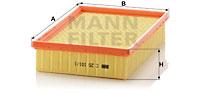 Mann Filter C251011 - FILTRO AIRE CAR