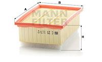 Mann Filter C251172 - FILTRO AIRE CAR