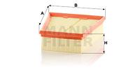 Mann Filter C2512 - FILTRO AIRE CAR
