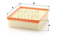 Mann Filter C25122 - FILTRO AIRE CAR