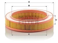 Mann Filter C2540 - FILTRO AIRE CAR