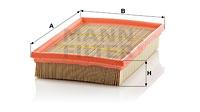 Mann Filter C2589 - FILTRO AIRE CAR