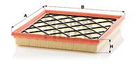Mann Filter C26106 - FILTRO AIRE CAR