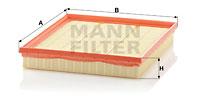 Mann Filter C261102 - FILTRO AIRE CAR