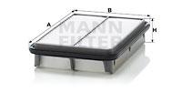 Mann Filter C26321 - FILTRO AIRE CAR