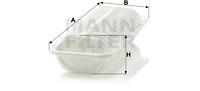 Mann Filter C2715 - FILTRO AIRE CAR