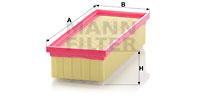 Mann Filter C27741 - FILTRO AIRE CAR
