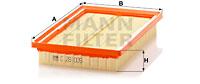 Mann Filter C28005 - FILTRO AIRE CAR