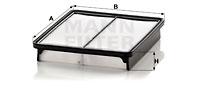 Mann Filter C28010 - FILTRO AIRE CAR
