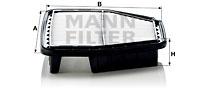 Mann Filter C29008 - FILTRO AIRE CAR