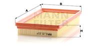 Mann Filter C31012 - FILTRO AIRE CAR