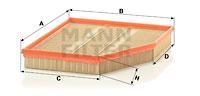 Mann Filter C31149 - FILTRO AIRE CAR