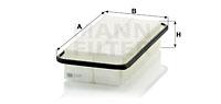 Mann Filter C3127 - FILTRO AIRE CAR