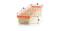 Mann Filter C33006 - FILTRO AIRE CAR