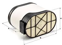 Mann Filter CP33540 - FILTRO AIRE TRUCK+INDUSTRY