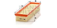 Mann Filter C3459 - FILTRO AIRE CAR