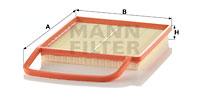 Mann Filter C3575 - FILTRO AIRE CAR