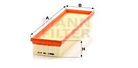 Mann Filter C36010 - FILTRO AIRE CAR