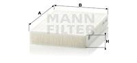 Mann Filter CU1519 - Filtro Habitaculo Calidad Original