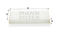 Mann Filter CU17001 - Filtro Habitaculo Calidad Original