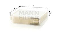Mann Filter CU1829 - Filtro Habitaculo Calidad Original