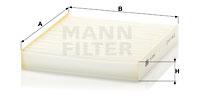 Mann Filter CU2145 - HABITACULO CAR