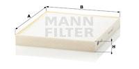Mann Filter CU2227 - HABITACULO CAR
