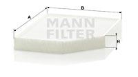 Mann Filter CU2450 - HABITACULO CAR