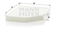 Mann Filter CU2450 - [*]FILTRO HABITACULO