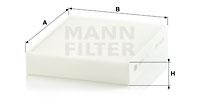Mann Filter CU25001 - HABITACULO CAR