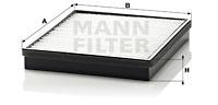 Mann Filter CU2520 - HABITACULO CAR