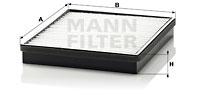 Mann Filter CU2520 - [*]FILTRO HABITACULO