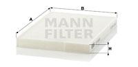 Mann Filter CU2620 - HABITACULO CAR