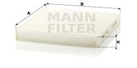 Mann Filter CU27008 - [*]FILTRO HABITACULO