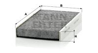 Mann Filter CUK1629 - HABITACULO CAR
