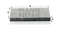 Mann Filter CUK2035 - HABITACULO CAR