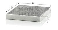 Mann Filter CUK2141 - HABITACULO CAR
