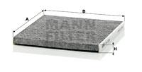 Mann Filter CUK2226 - HABITACULO CAR