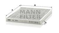 Mann Filter CUK2243 - HABITACULO CAR
