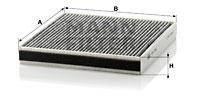 Mann Filter CUK2246 - HABITACULO CAR