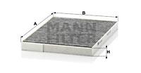Mann Filter CUK2620 - HABITACULO CAR