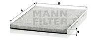 Mann Filter CUK3059 - HABITACULO CAR
