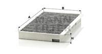 Mann Filter CUK3139 - HABITACULO CAR