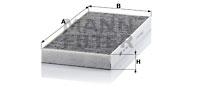 Mann Filter CUK3621 - HABITACULO CAR