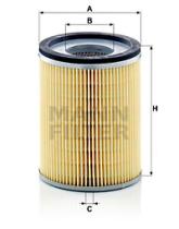 Mann Filter H1366X - FILTRO ACEITE INDUSTRY