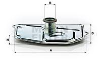 Mann Filter H1993 - FILTRO ACEITE CAR