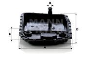 Mann Filter H50001 - FILTRO ACEITE CAR