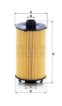 Mann Filter HU12007X - FILTRO ACEITE INDUSTRY
